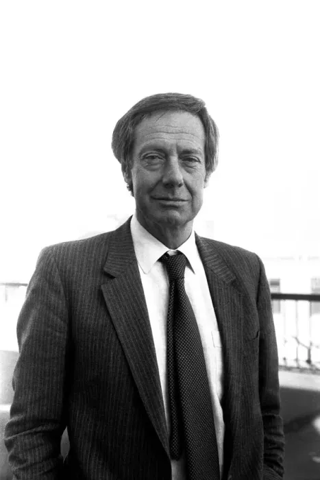 Framed Print : Film critic Barry Norman pictured on the roof of Thomson House Framed Print : Film critic Barry Norman pictured on the roof of Thomson House