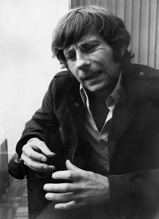 Framed Print : Film director Roman Polanski seen in his Belgravia mew house. January 1969 P007139 Framed Print : Film director Roman Polanski seen in his Belgravia mew house. January 1969 P007139