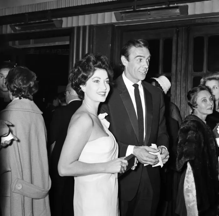 Framed Print : Film Premiere of DR NO 7th October 1962