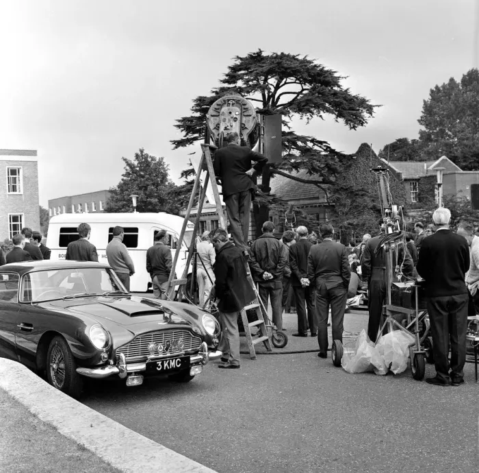 Framed Print : The film set of Carry On Doctor. This scene was filmed at Maidenhead Town Hall