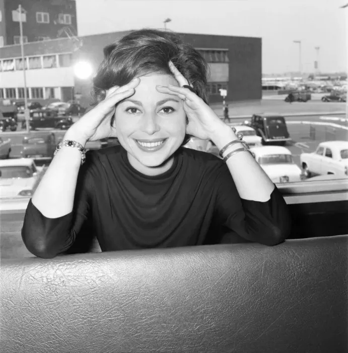 Framed Print : Film star. Haya Harareet actress. June 1960 M4247-001 Framed Print : Film star. Haya Harareet actress. June 1960 M4247-001