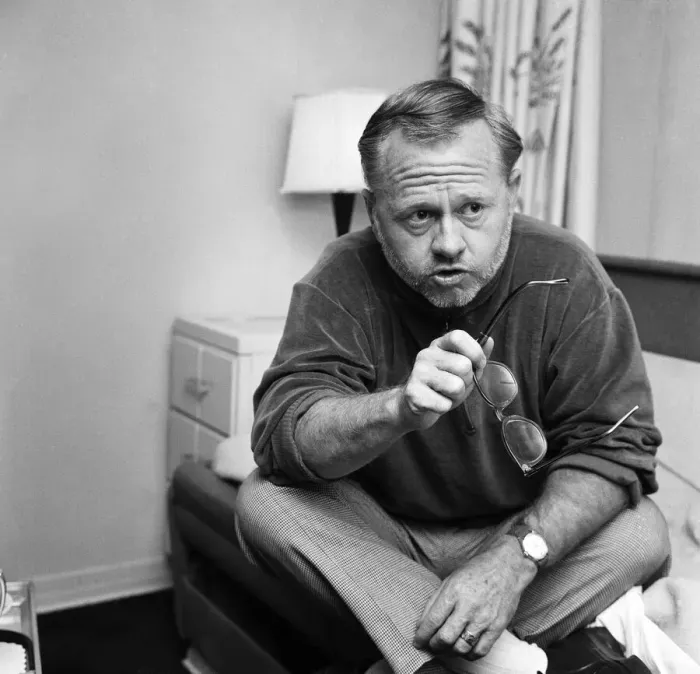 Framed Print : Film and TV star Mickey Rooney in his cabin of the U. S.s United States at Le Havre Framed Print : Film and TV star Mickey Rooney in his cabin of the U. S.s United States at Le Havre