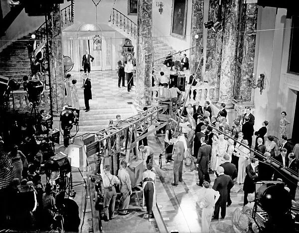 Filming of Brewsters Millions, directed by Thornton Freeland at British