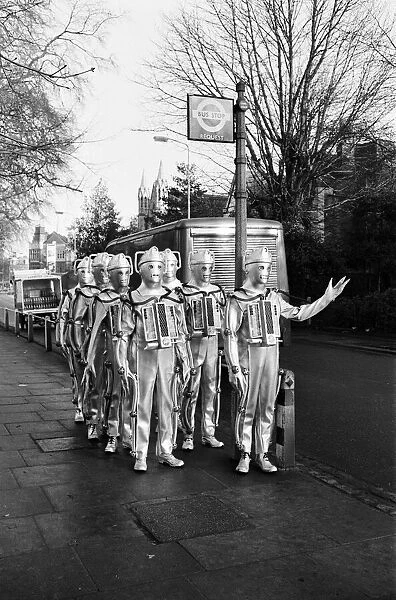 Filming of Doctor Who 1967 BBC TV Programme. The story features the return of