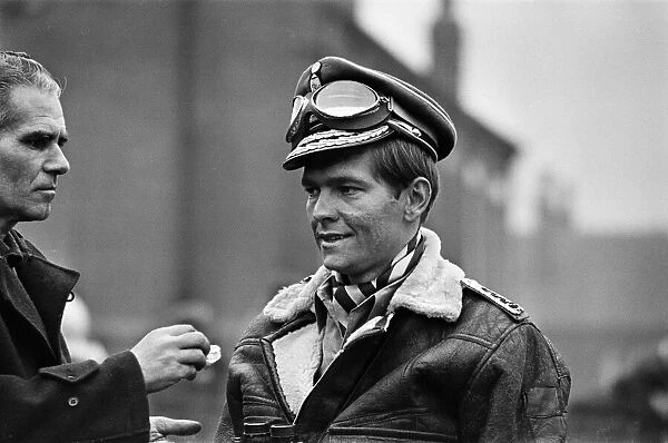 The filming of a dream scene in the film 'Billy Liar'