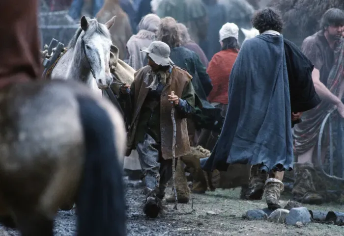 Framed Print : The filming of Highlander film. Circa May 1985 Framed Print : The filming of Highlander film. Circa May 1985