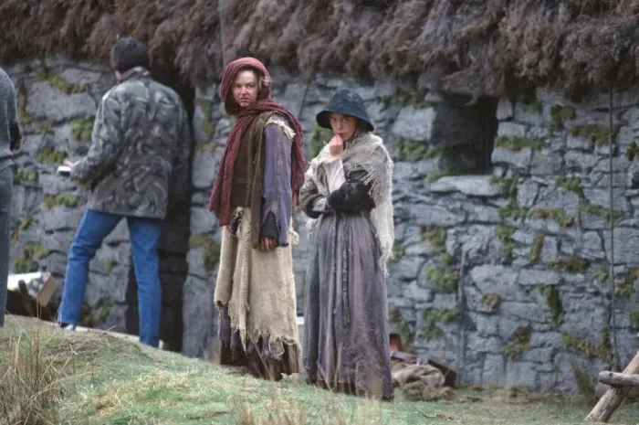 Framed Print : The filming of Highlander film. Circa May 1985 Framed Print : The filming of Highlander film. Circa May 1985