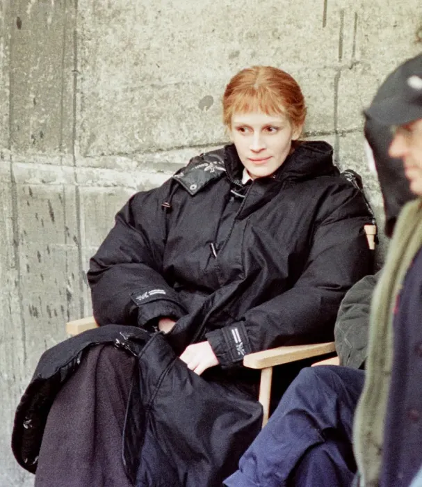 Framed Print : Filming of Mary Reilly, an American horror film starring Julia Roberts and John Malkovich