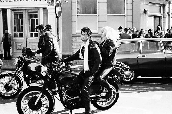 Filming of Quadrophenia in Brighton, based on the Mods and Rocker battles of the mid