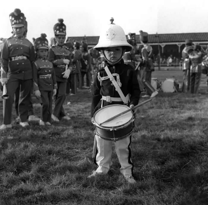 Framed Print : The finals of the North of England Juvenile Jazz Band Championships at Brough Park Framed Print : The finals of the North of England Juvenile Jazz Band Championships at Brough Park