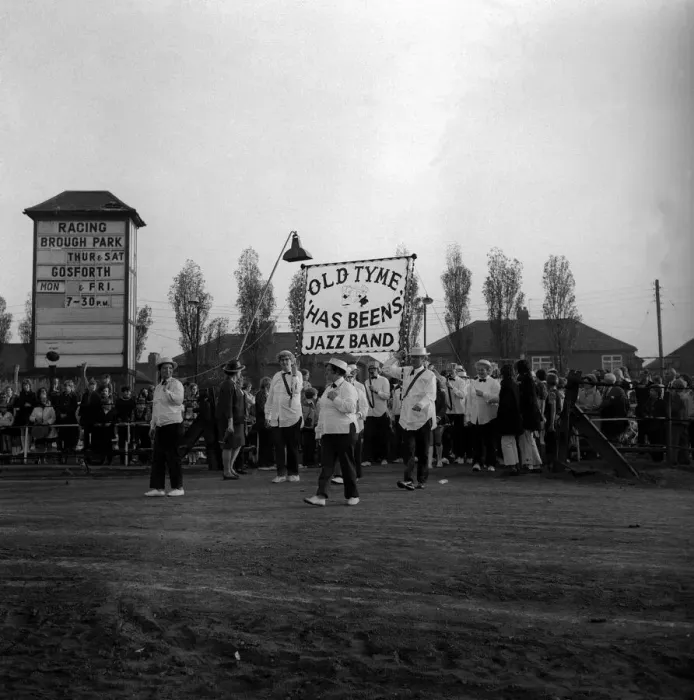 Framed Print : The finals of the North of England Juvenile Jazz Band Championships at Brough Park Framed Print : The finals of the North of England Juvenile Jazz Band Championships at Brough Park