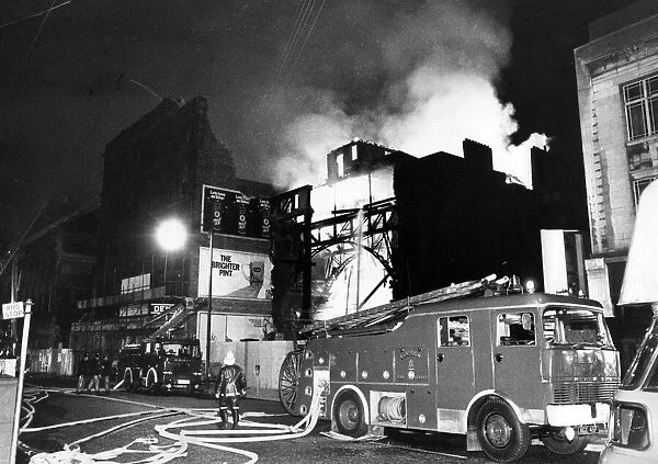 Fire at Gaumont Cinema and Majestic Ballroom, Glasgow, March 1972