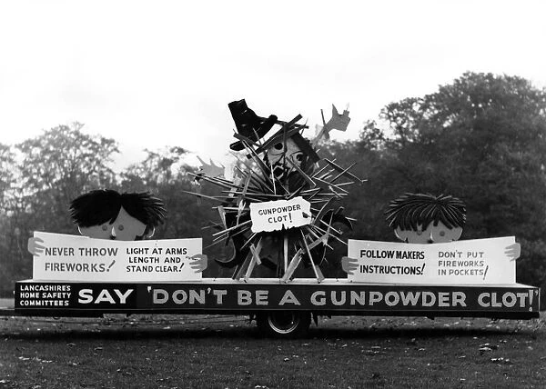Fireworks Safety Campaign ahead of Bonfire Night, 1st November 1968