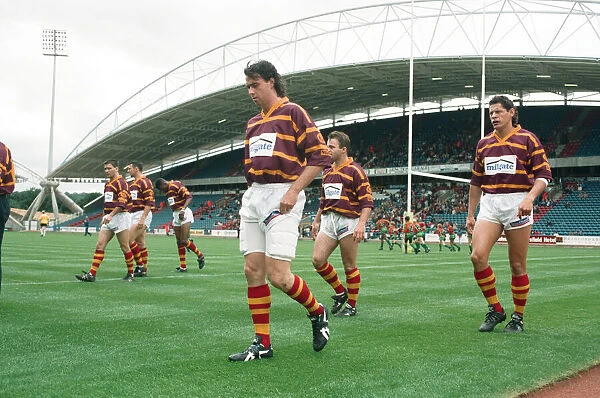The first Huddersfield Giants home game at McAlpine stadium. 28th August 1994