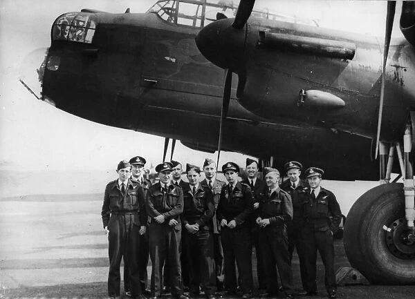 The first Lancaster to be flown from the United Kingdom to Australia