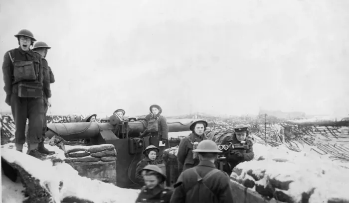 Framed Print : The first mixed Ack-Ack'Battery in the North West region of England