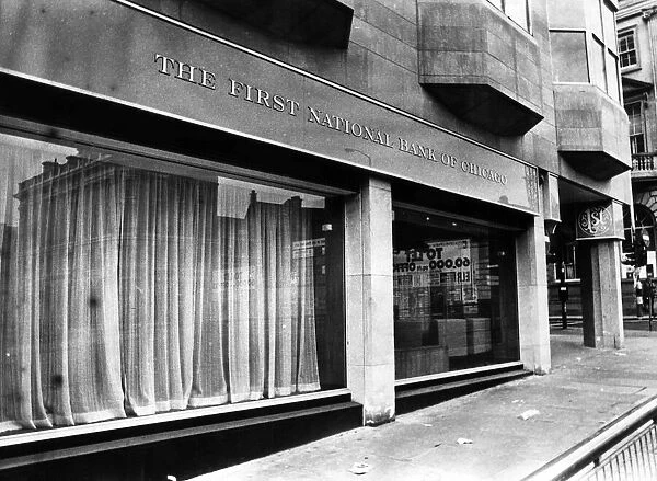 The First National Bank of Chicago. 10th May 1974