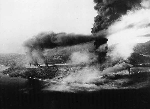 First photographs of the Navys successful surprise raid on Sabang