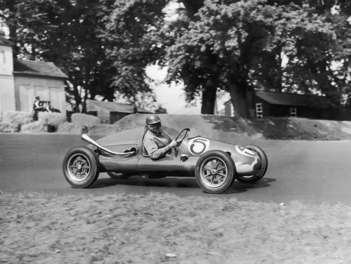 Framed Print : First road race meeting at Oulton Park. 8th August 1953 Framed Print : First road race meeting at Oulton Park. 8th August 1953