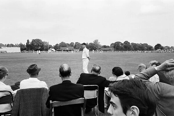 For the first time County cricket was played on a Sunday
