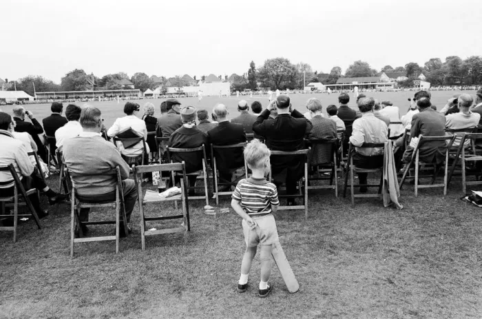 Framed Print : For the first time County cricket was played on a Sunday