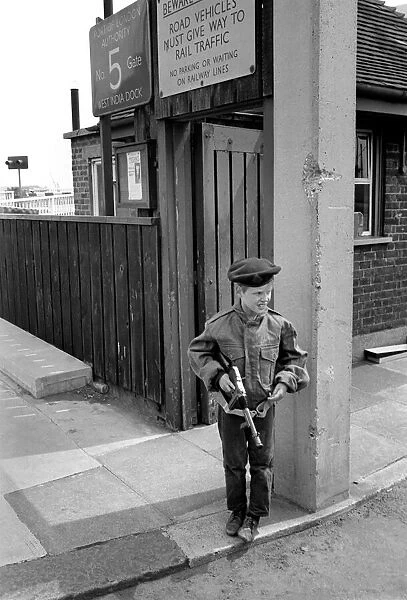 The first trooper moves in: Where are the soliders? Stephen Bully aged 9