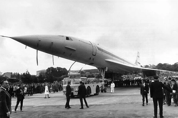 No Flags, No Fanfare For British Concorde. It was such a quiet coming-out affair for