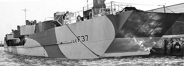 A flak landing craft equipped with anti-air weaponry. October 1943