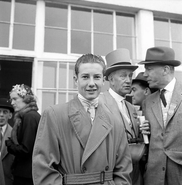 Flat Racing Jockey Lester Piggott. 3rd June 1954
