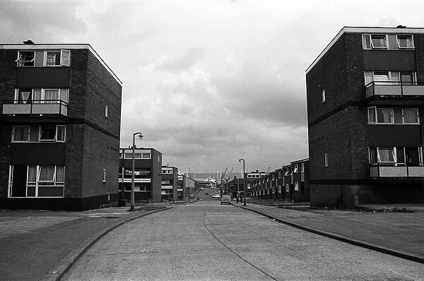 Flats in St Hilda s, Middlesbrough. 1973