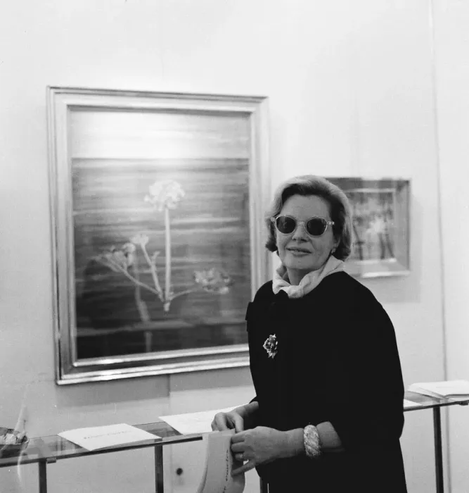 Framed Print : Fleur Cowles was a writer, editor, painter and above all a society hostess pictured in Framed Print : Fleur Cowles was a writer, editor, painter and above all a society hostess pictured in