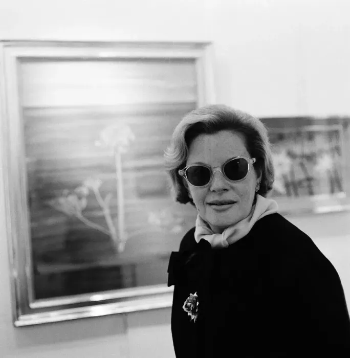 Framed Print : Fleur Cowles was a writer, editor, painter and above all a society hostess pictured in Framed Print : Fleur Cowles was a writer, editor, painter and above all a society hostess pictured in
