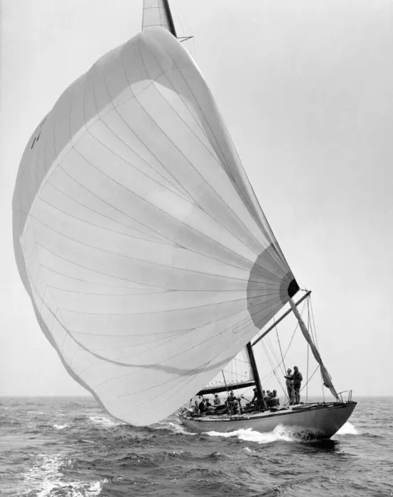 Framed Print : Flicka II Sailing boat in action during the 12metres class of the America Framed Print : Flicka II Sailing boat in action during the 12metres class of the America