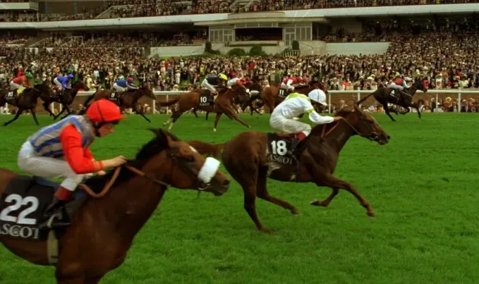 Framed Print : Fly To The Stars and jockey Olivier Peslier wins the Britannia Handicap from Komi with Framed Print : Fly To The Stars and jockey Olivier Peslier wins the Britannia Handicap from Komi with