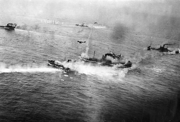Flying through cloud down to the sea level, Beaufighters of RAF Coastal Command