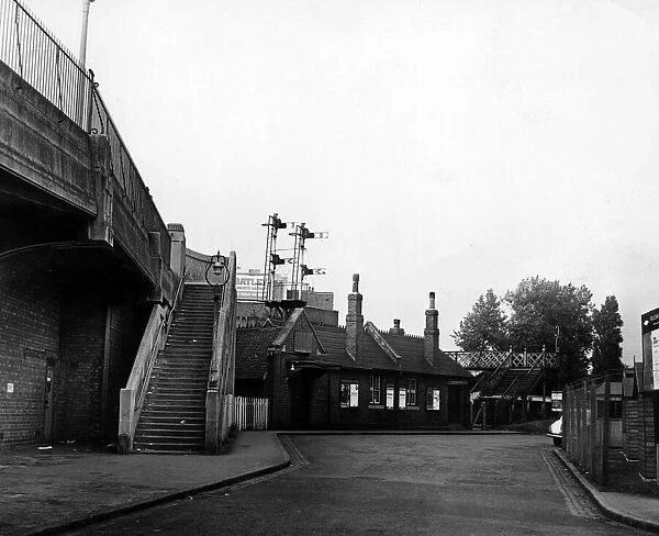 Foleshill railway station, Coventry. 21st September 1962