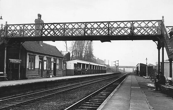 Foleshill Station, Coventry. 22nd October 1960