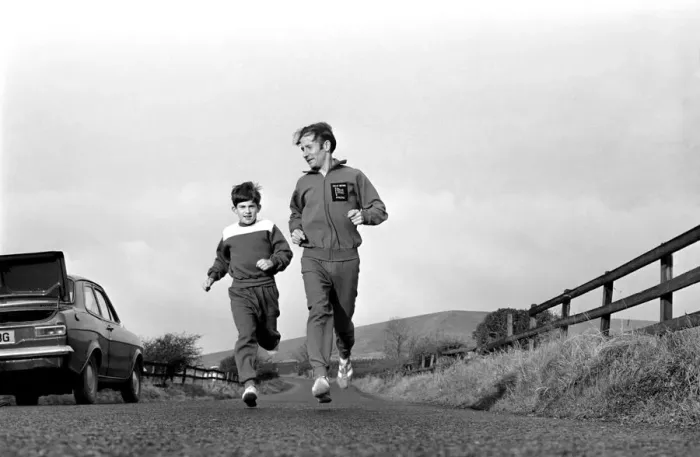 Framed Print : Following in fathers footsteps- 12 year-old, Paul Haslam Framed Print : Following in fathers footsteps- 12 year-old, Paul Haslam
