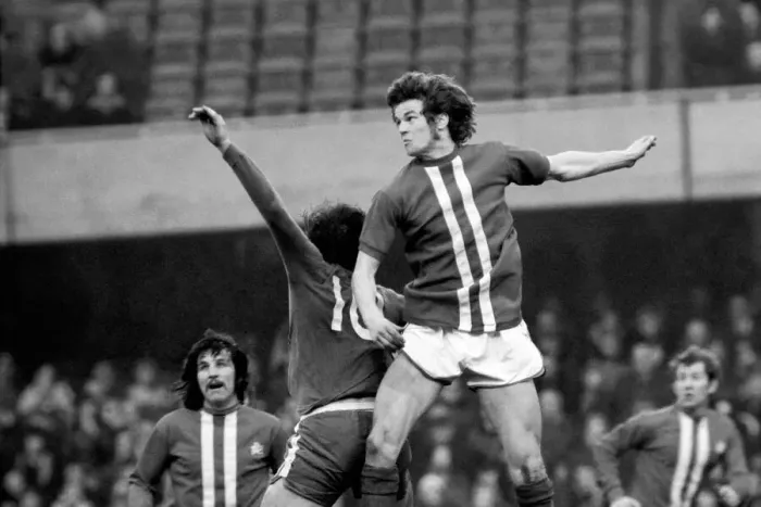 Framed Print : Football: Chelsea F. C. vs. Birmingham F. C. February 1975 75-00764-083 Framed Print : Football: Chelsea F. C. vs. Birmingham F. C. February 1975 75-00764-083