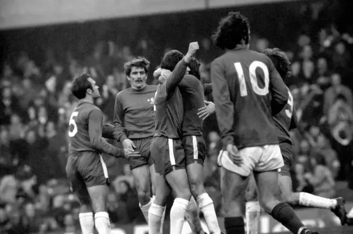 Framed Print : Football: Chelsea F. C. vs. Birmingham F. C. February 1975 75-00764-097 Framed Print : Football: Chelsea F. C. vs. Birmingham F. C. February 1975 75-00764-097