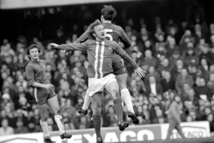 Framed Print : Football: Chelsea F. C. vs. Birmingham F. C. February 1975 75-00764-051 Framed Print : Football: Chelsea F. C. vs. Birmingham F. C. February 1975 75-00764-051
