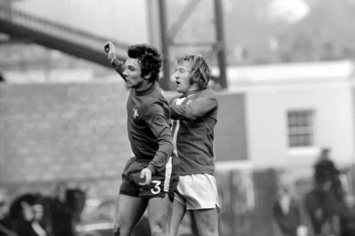 Framed Print : Football: Chelsea F. C. vs. Birmingham F. C. February 1975 75-00764-060 Framed Print : Football: Chelsea F. C. vs. Birmingham F. C. February 1975 75-00764-060