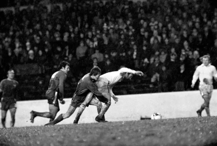 Framed Print : Football: Chelsea F. C. vs. Leeds United F. C. Scenes during the match Framed Print : Football: Chelsea F. C. vs. Leeds United F. C. Scenes during the match