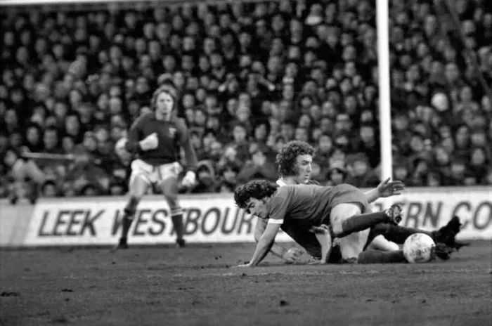 Framed Print : Football: F. A. Cup. Ipswich F. C. v. Liverpool F. C. January 1975 75-00478-042 Framed Print : Football: F. A. Cup. Ipswich F. C. v. Liverpool F. C. January 1975 75-00478-042