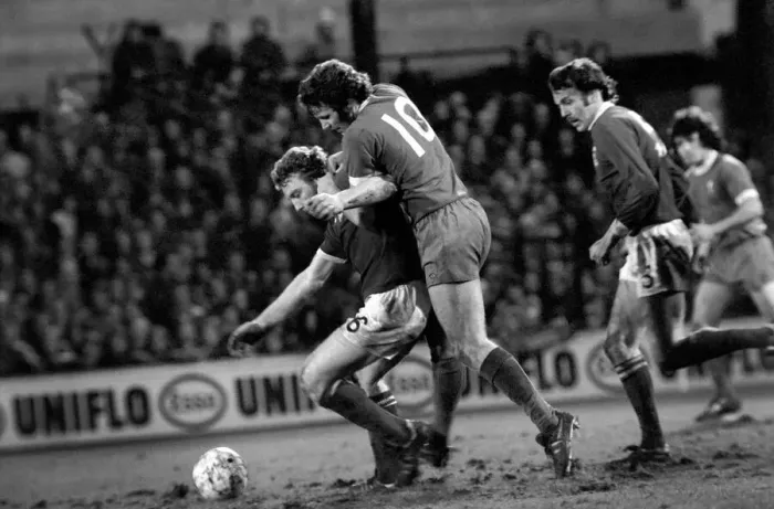 Framed Print : Football: F. A. Cup. Ipswich F. C. v. Liverpool F. C. Toshack (10