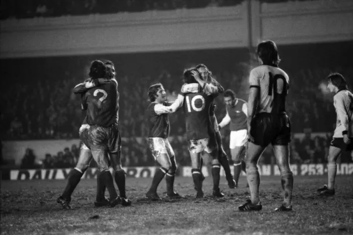 Framed Print : Football. F. A. Cup replay. Arsenal F. C. vs. Coventry City F. C. January 1975 75-00560-019