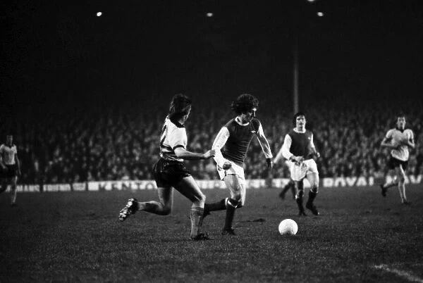 Football. F. A. Cup replay. Arsenal F. C. vs. Coventry City F. C. January 1975 75-00560-038