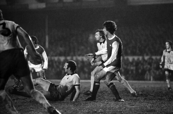 Football. F. A. Cup replay. Arsenal F. C. vs. Coventry City F. C. January 1975 75-00560-027
