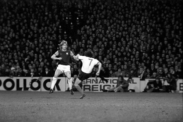 Football: F. A. Cup: West Ham F. C. (0) vs. Liverpool F. C. (2). January 1976 76-00045-062