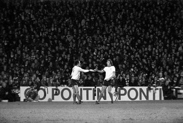 Football: F. A. Cup: West Ham F. C. (0) vs. Liverpool F. C. (2). January 1976 76-00045-081